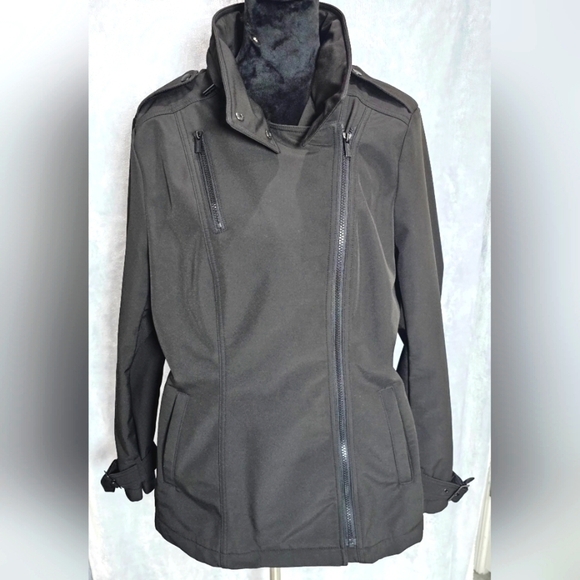 Kenneth Cole Reaction Women's  XL Dressy Jacket with adjustable Double zip up - Picture 1 of 16